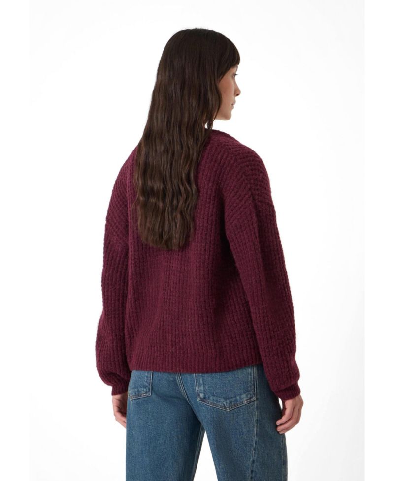 Women's Flossie Waffle Stitch Cardigan