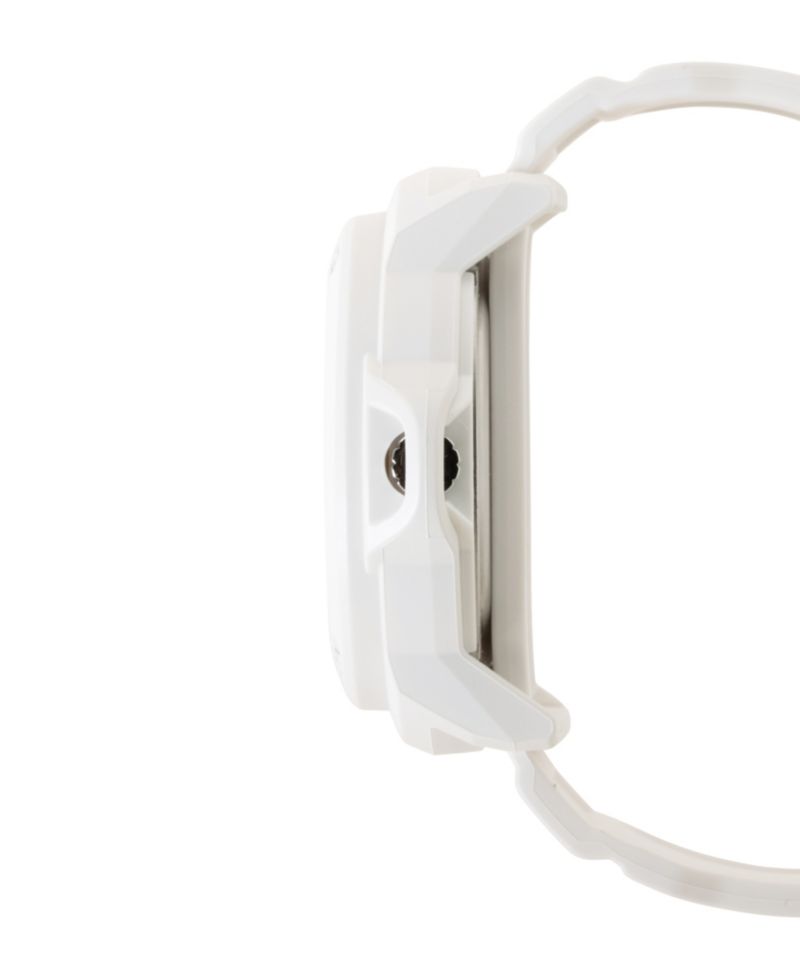 Baby-G Women's White Resin Analog Watch 42.4mm