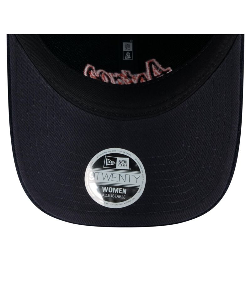 Women's Navy Houston Astros Corduroy 9TWENTY Adjustable Hat