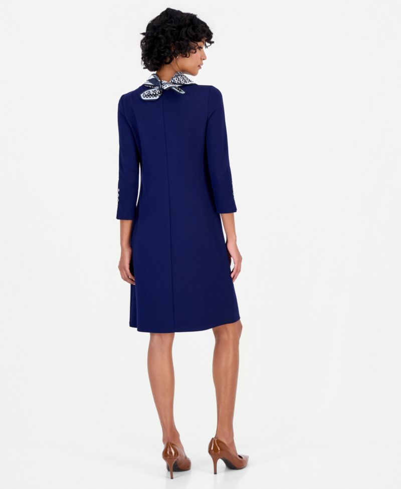 Petite Serenity Printed Midi Dress