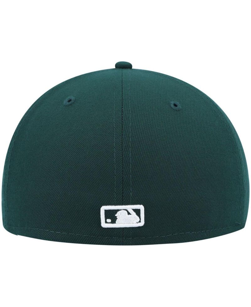 Men's Green New York Yankees White Logo 59FIFTY Fitted Hat