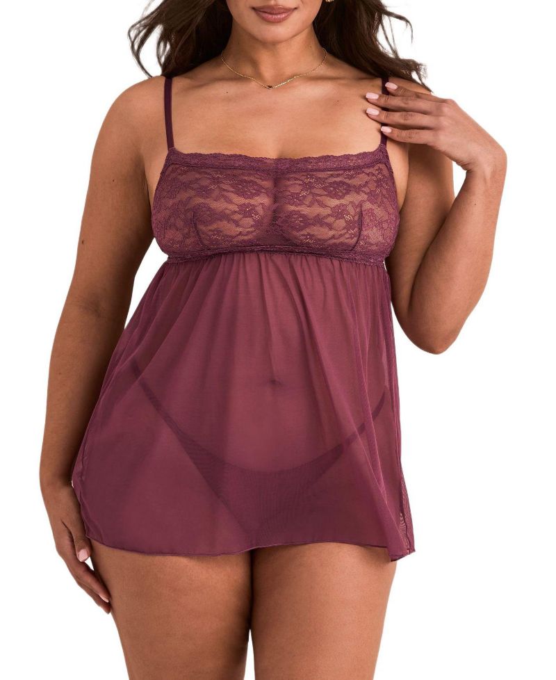 Plus Size Collie Babydoll Lingerie