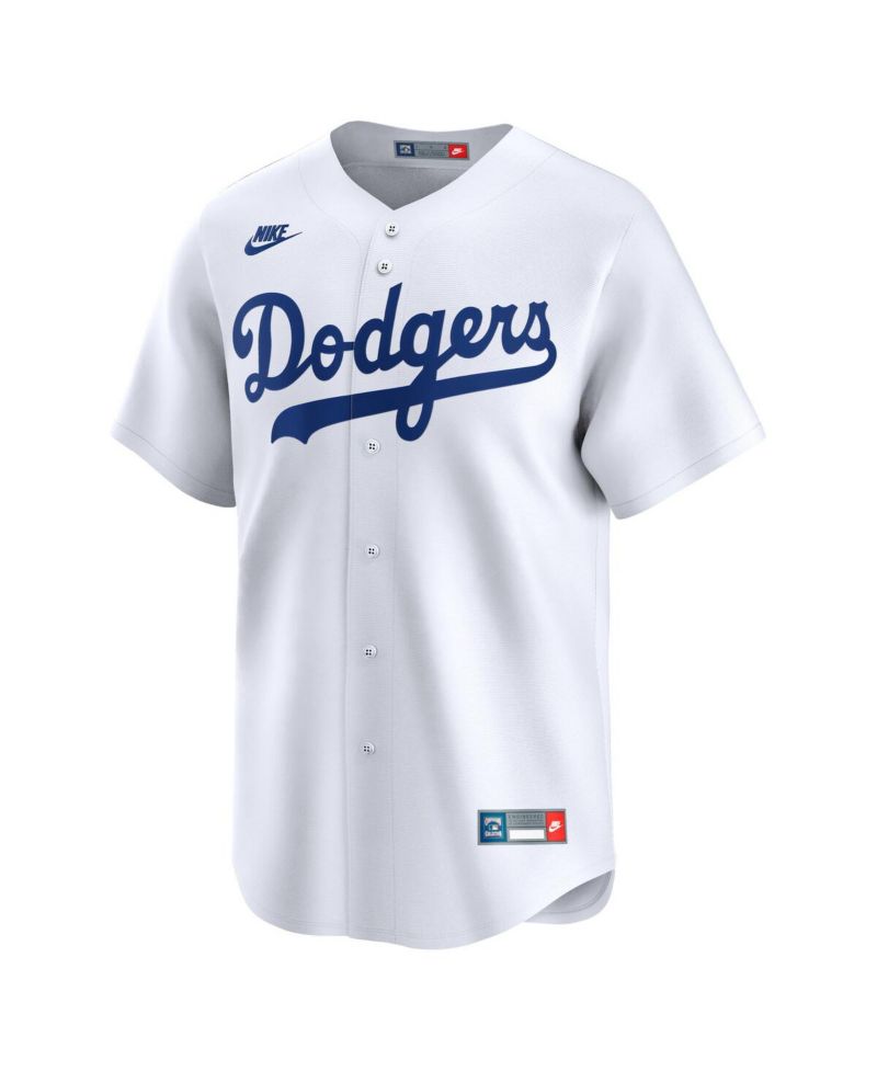 Men's Jackie Robinson White Brooklyn Dodgers Throwback Cooperstown Collection Limited Jersey