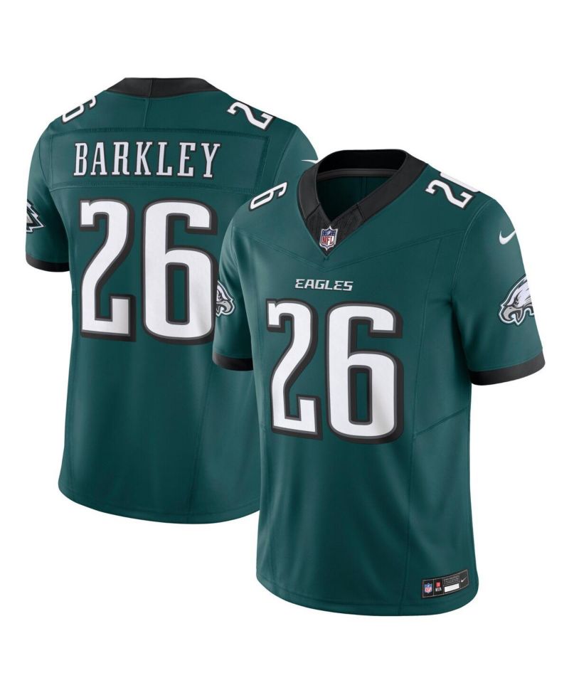 Men's Saquon Barkley Midnight Green Philadelphia Eagles Vapor F.U.S.E. Limited Jersey