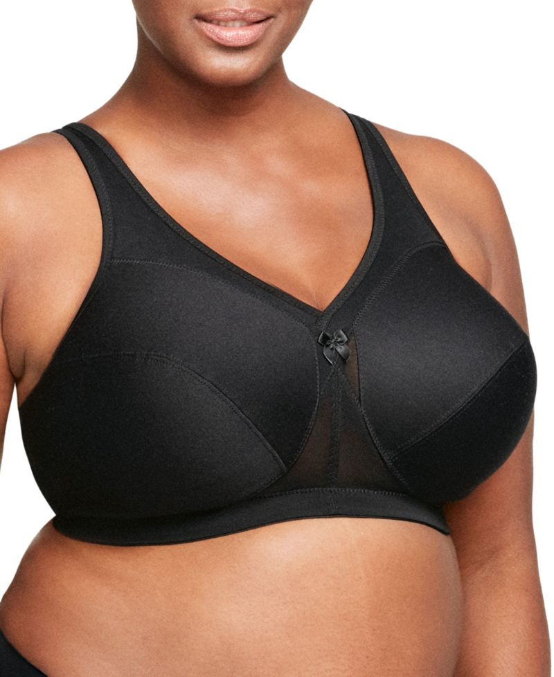 Women's Full Figure Plus Size MagicLift Active Wirefree Support Bra 1005