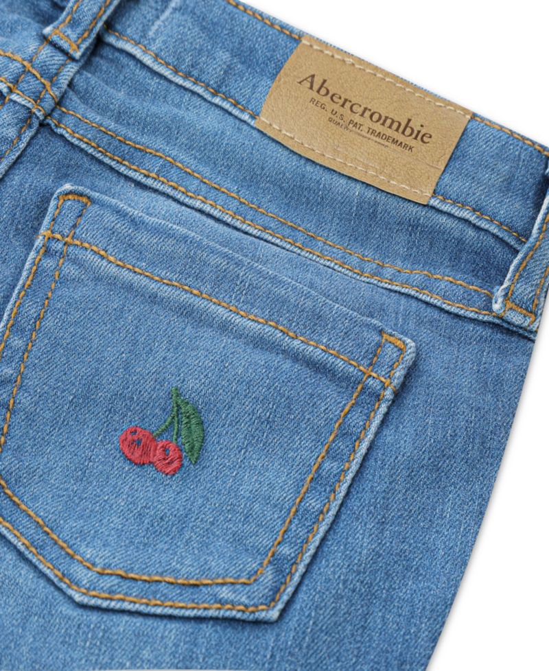Toddler Girls' 2T-5T Cherry Print Flare Leg Jeans