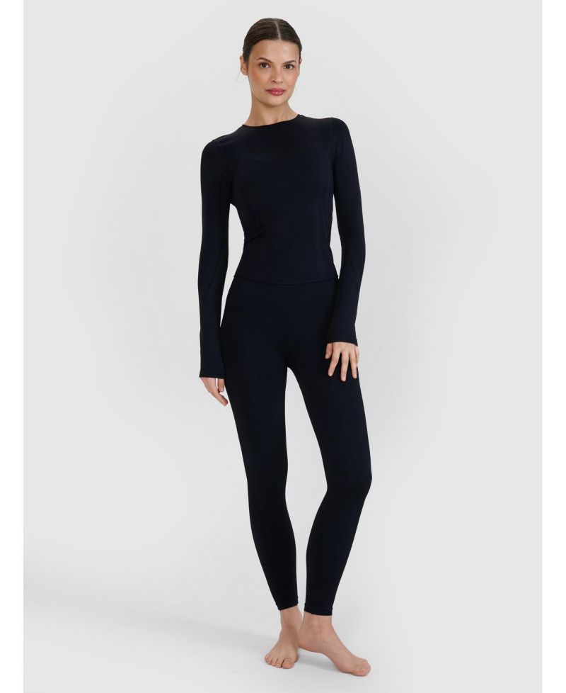 Women's Longsleeve For Yoga With Back Cutout