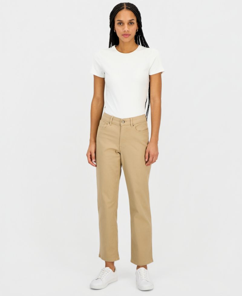 Women's Mid-Rise Bay Straight Jeans