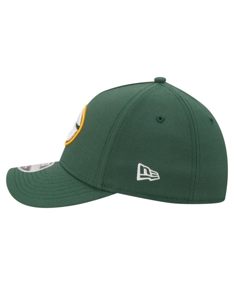 Men's Green Green Bay Packers 39THIRTY M-Crown A-Frame Stretch Hat