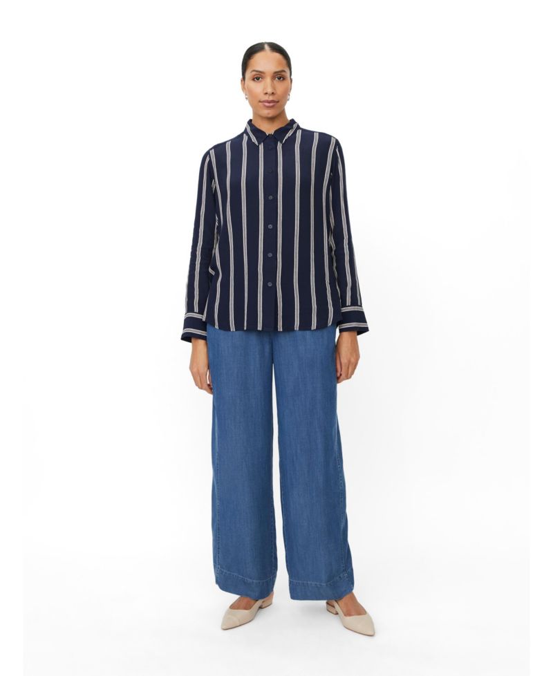 Women's Mairvela Striped Long-Sleeve Shirt