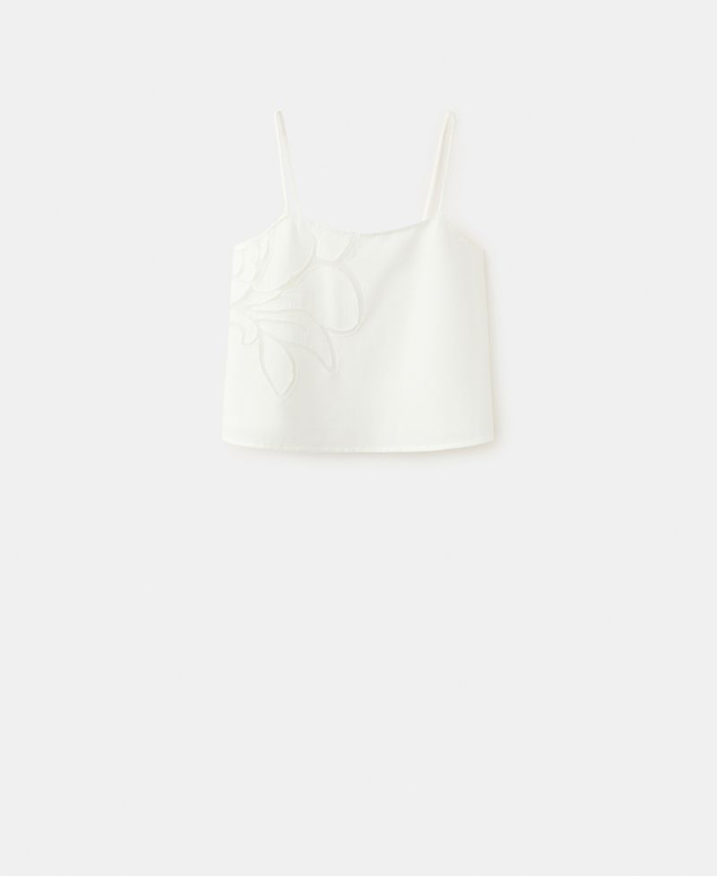 Women's Floral Detail Tank Top