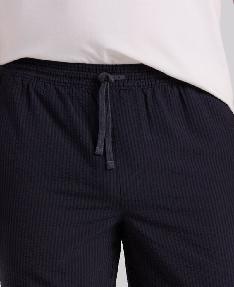 Men's 7" Drawstring Seersucker Shorts