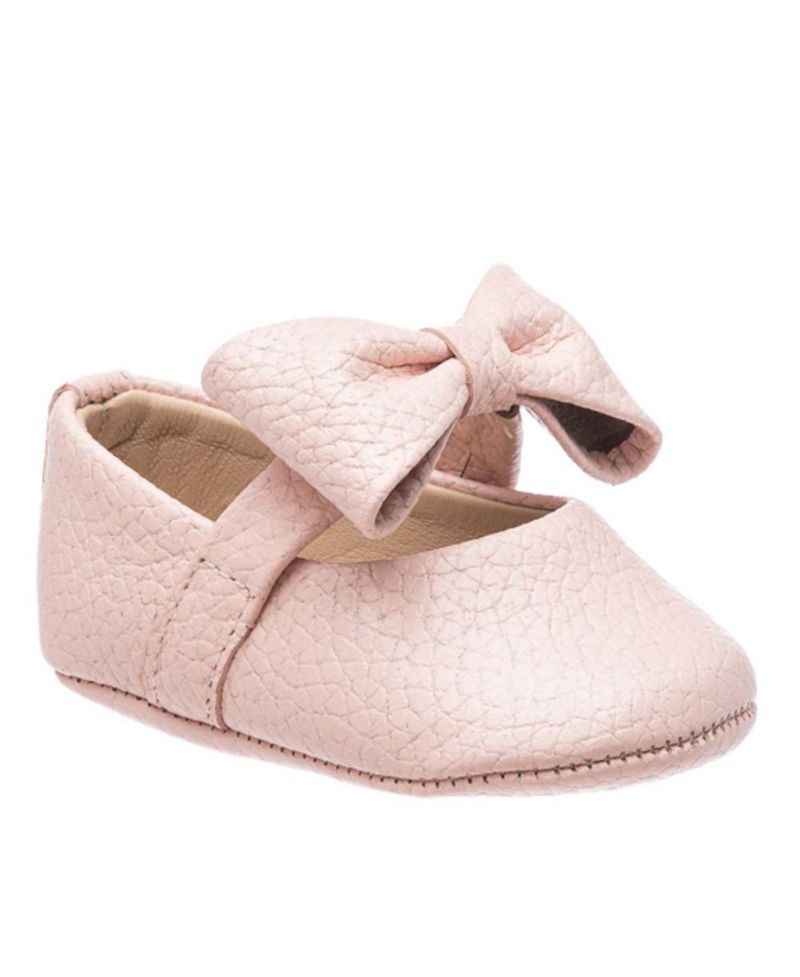 Infant Girl Baby Ballerina with Bow Shoes