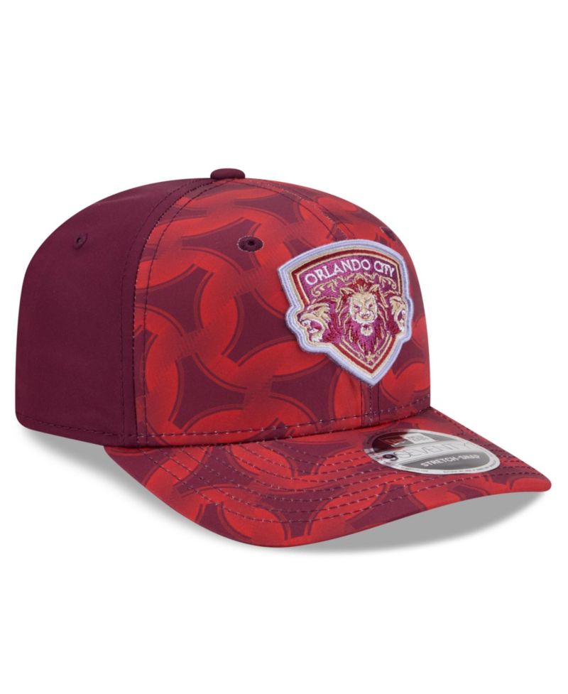 Men's Red Orlando City SC 2026 Third Jersey Hook 9SEVENTY Adjustable Hat