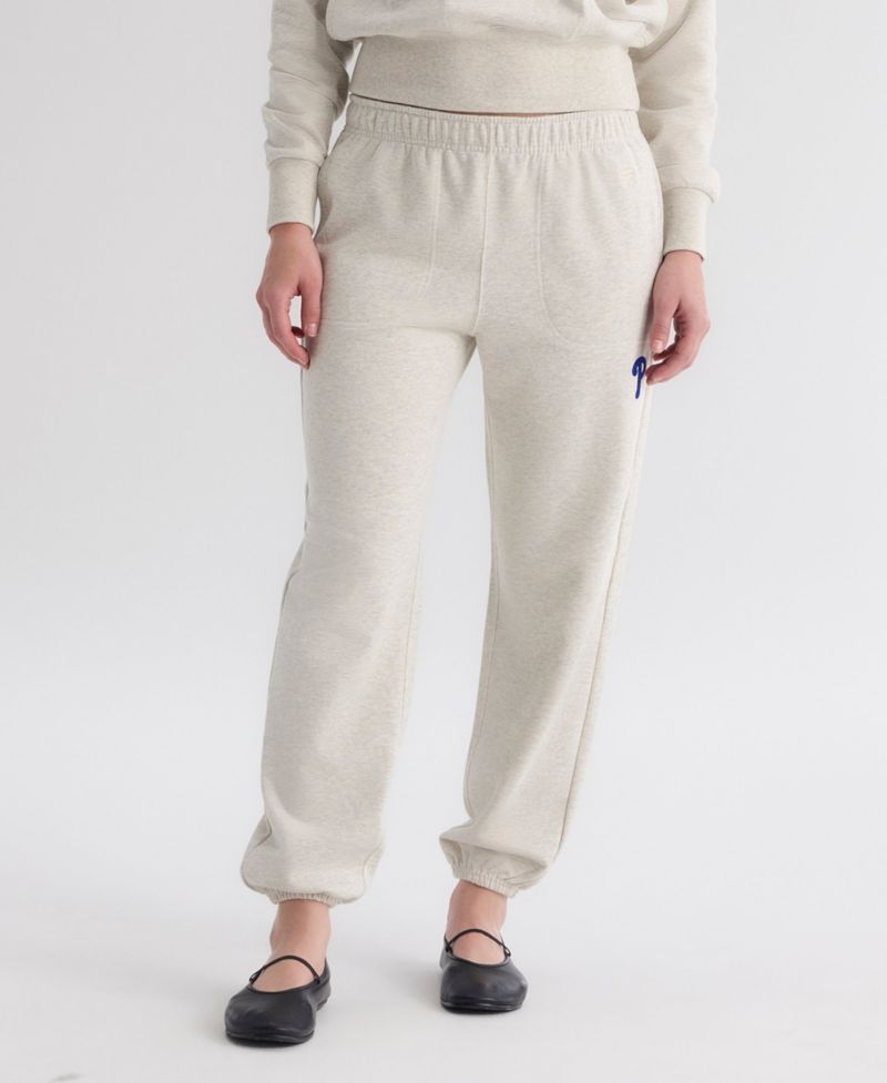 Women's Philadelphia Phillies Iconic Terry High-Rise Track Pants