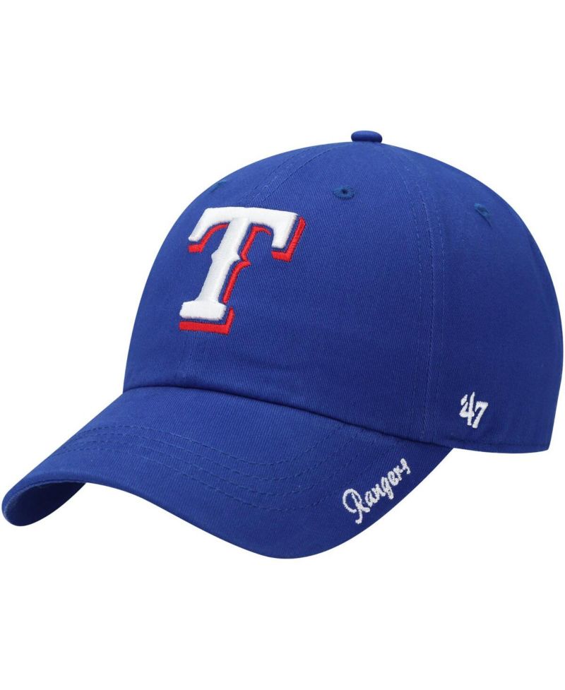 Women's Royal Texas Rangers Team Miata Clean Up Adjustable Hat