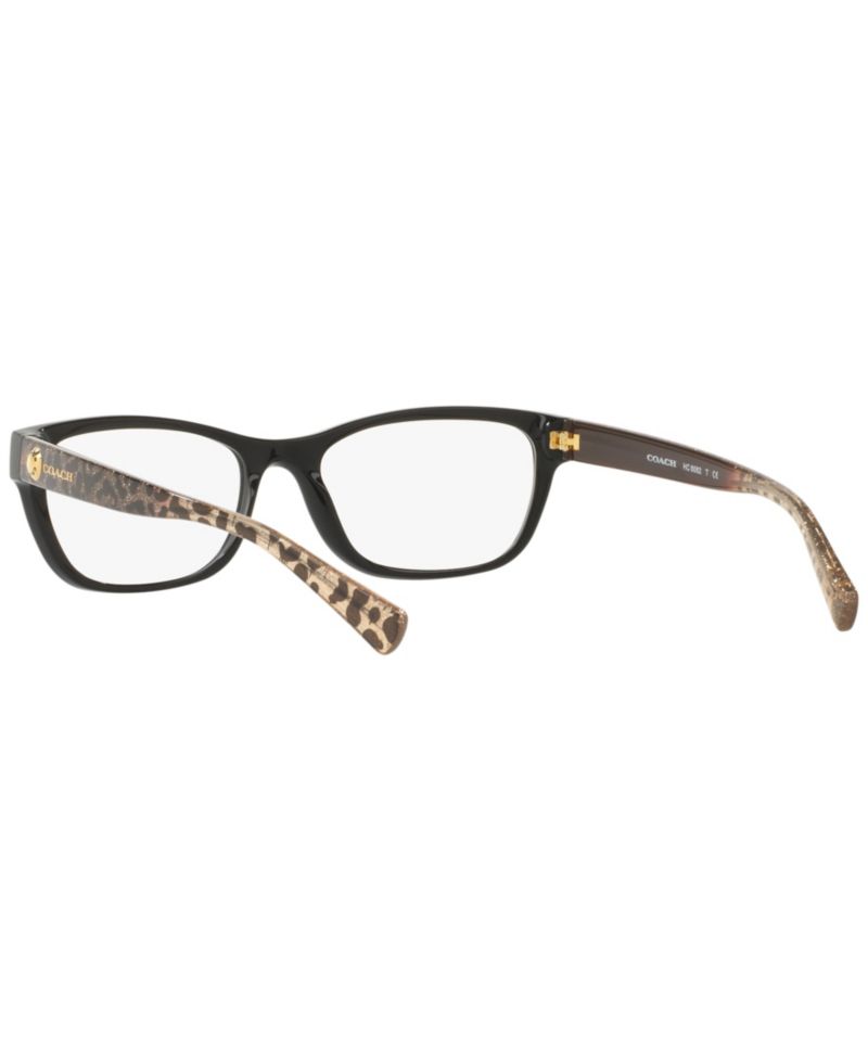 Woman Rectangle Plastic HC6082 Eyeglasses