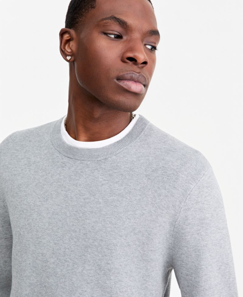 Men's Regular-Fit Crewneck Sweater