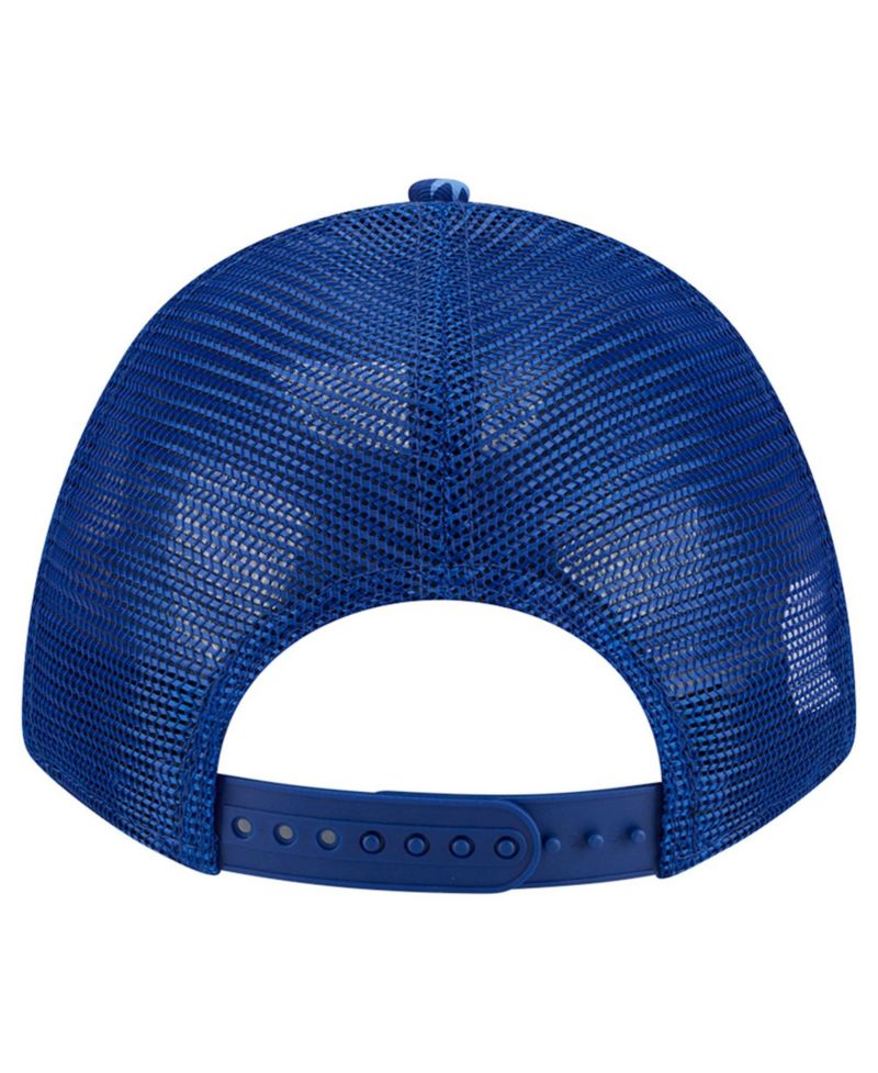 Men's Blue Chicago Cubs Tonal Icon 9FORTY M-Crown Adjustable Trucker Hat