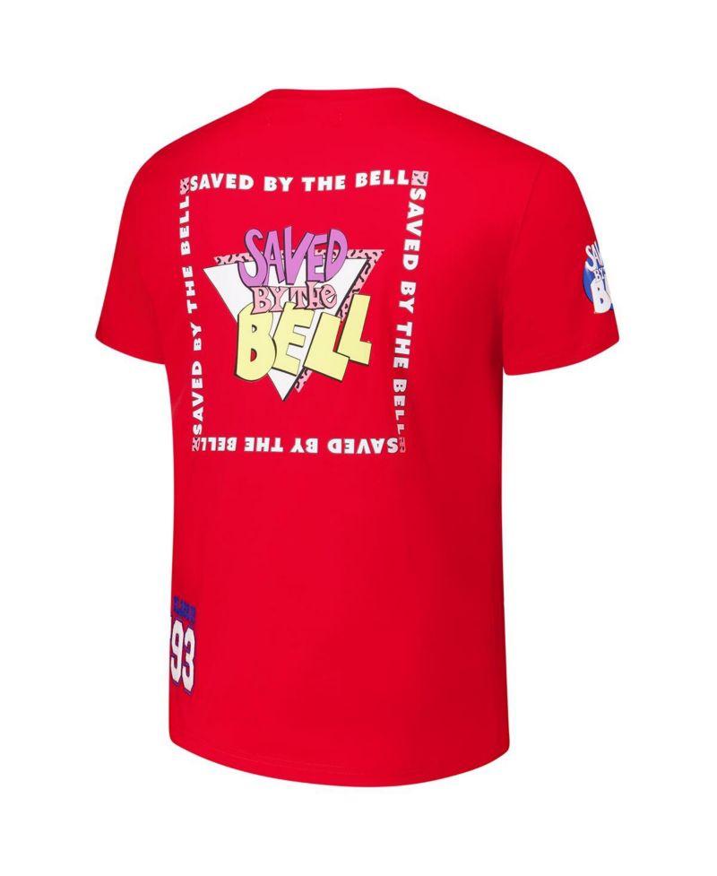 Men's Red Saved by the Bell Screech T-Shirt