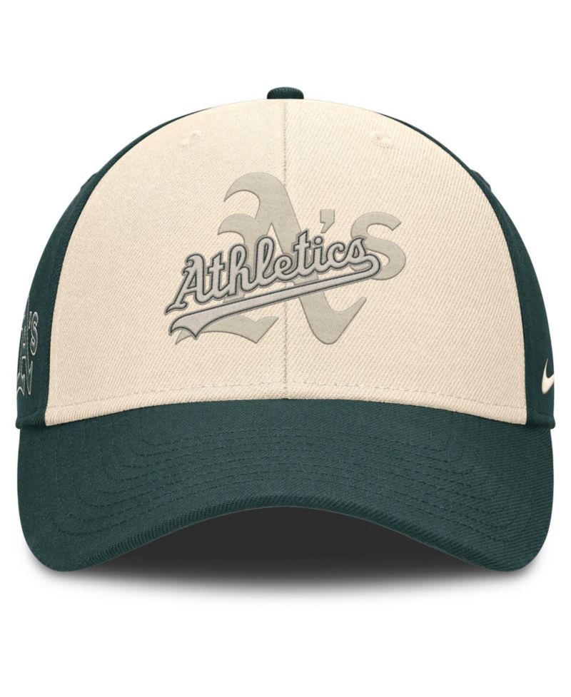 Men's Green/Natural Athletics Statement Club Performance Adjustable Hat