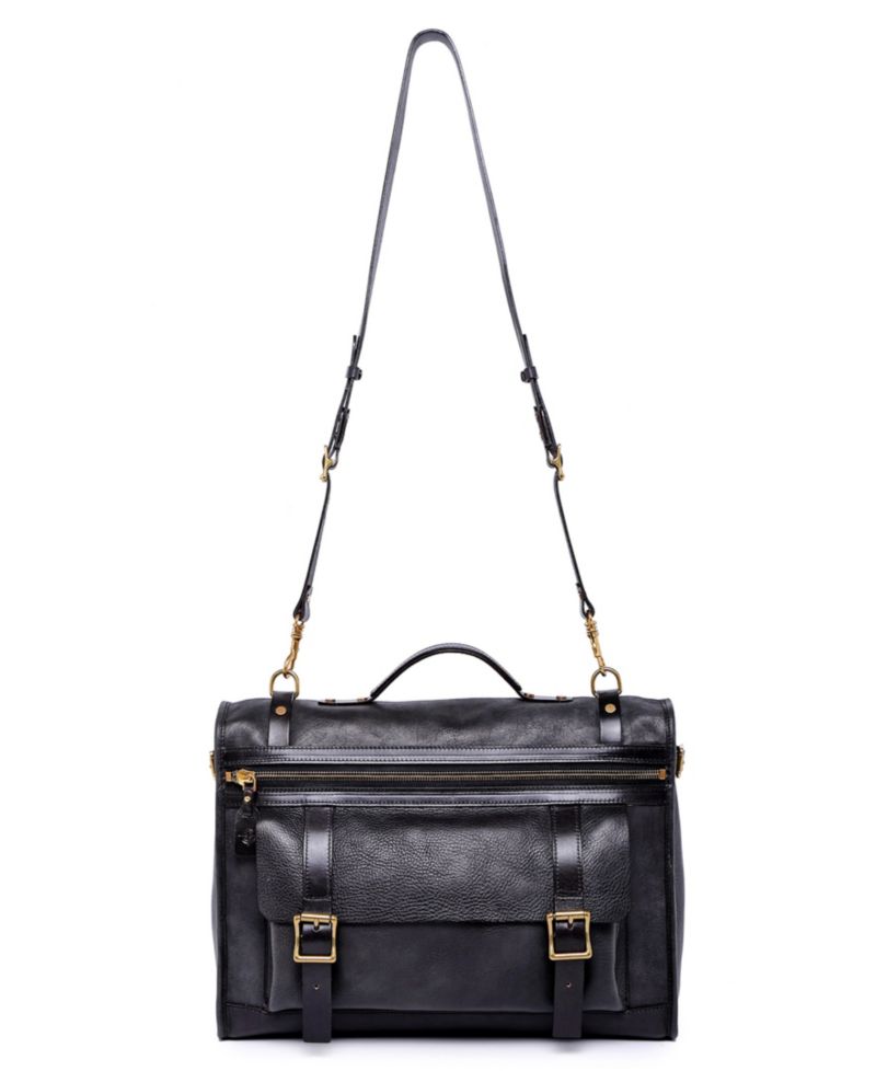 Stone Cove Leather Briefcase