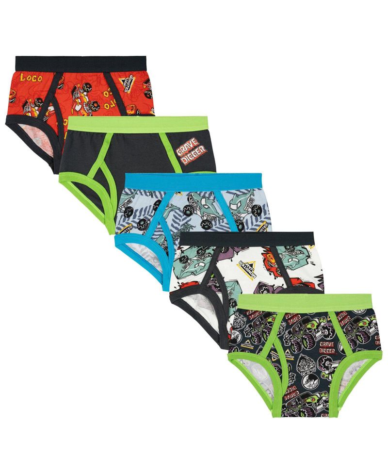 Boys' 4-20 Anti-Chafing Briefs, 5-Pack