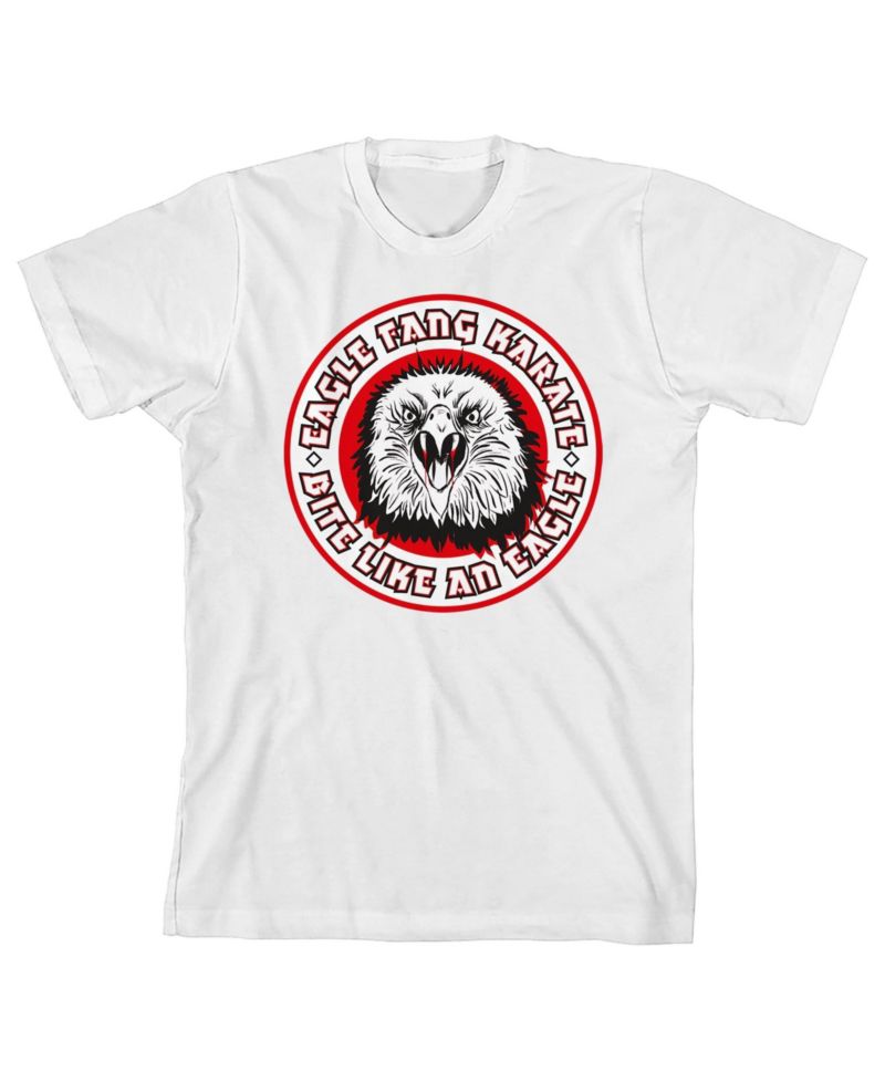 Eagle Fang Karate Youth White Short Sleeve Tee-XL