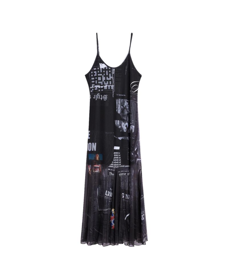 Women's Printed Strappy Dress