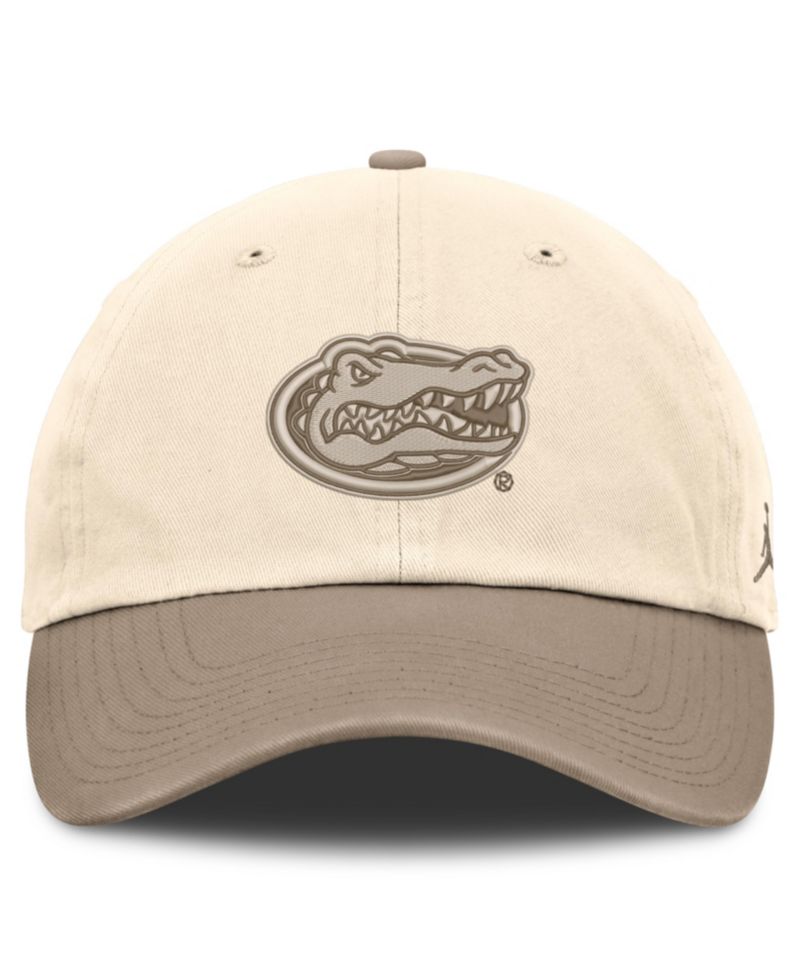 Men's Natural/Khaki Florida Gators Two-Tone Club Adjustable Hat