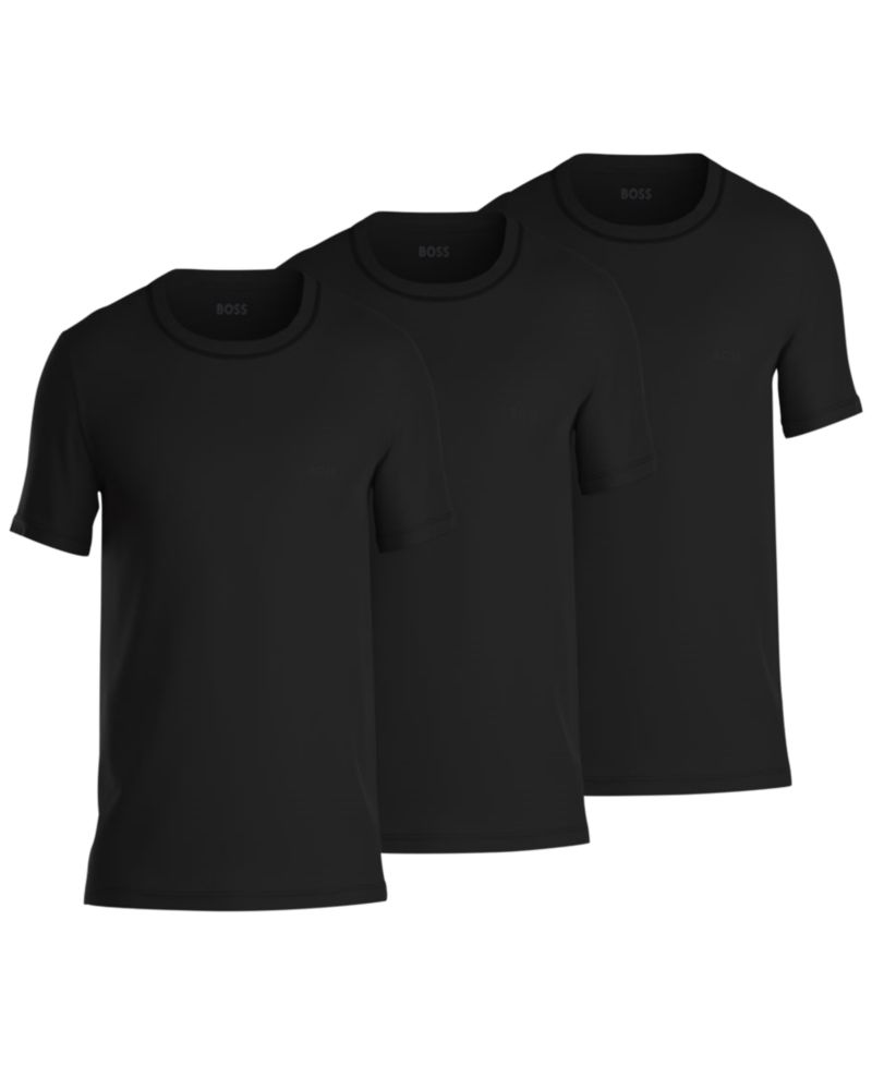 Men's 3-Pk. Classic Crewneck Cotton T-Shirts