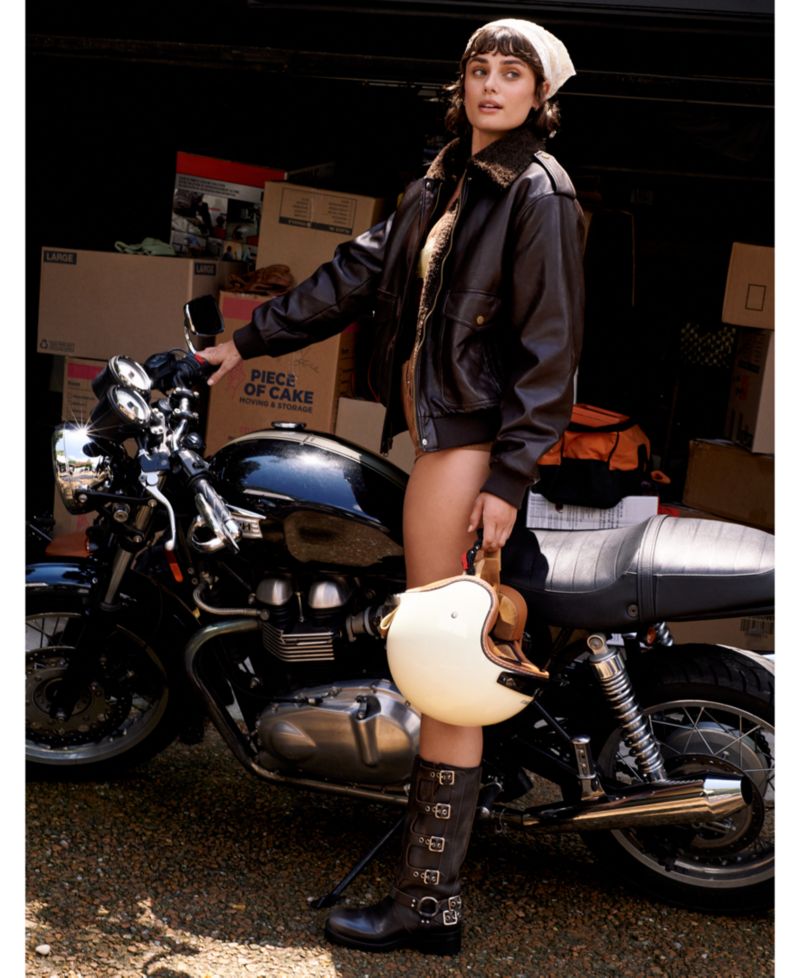 Women's Removable Faux Fur Collared Jacket