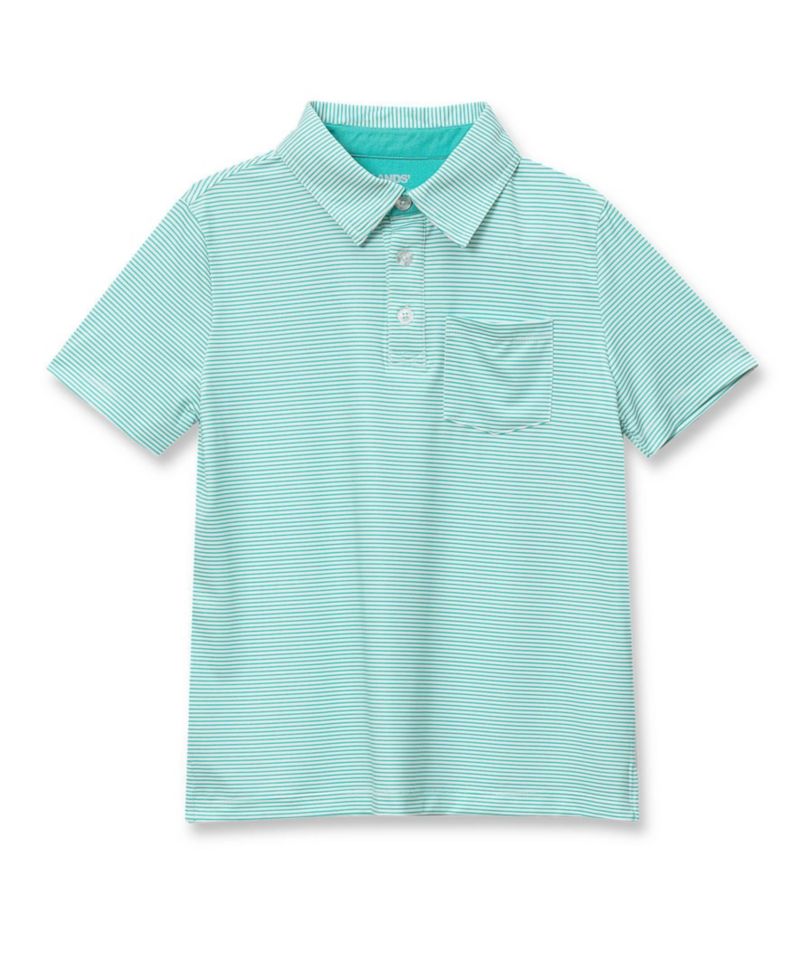 Little And Big Boys Short Sleeve Adventure Performance Polo Shirts
