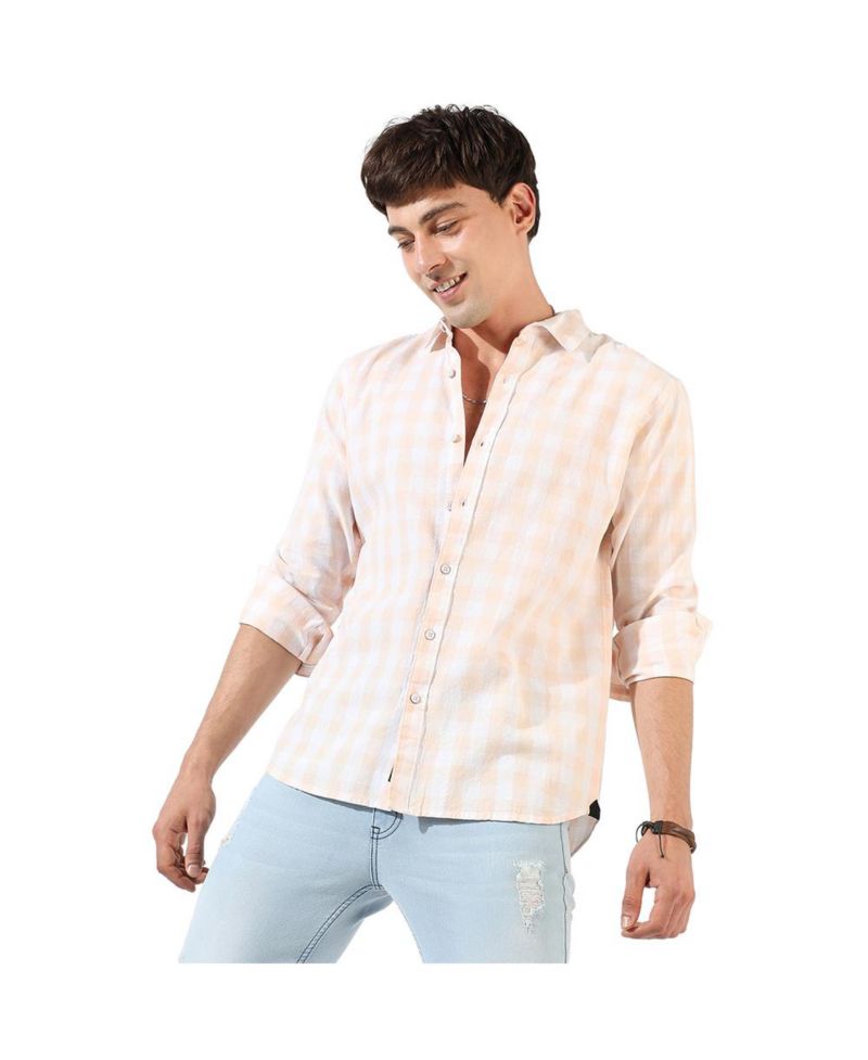 Men's Checkered Casual Shirt