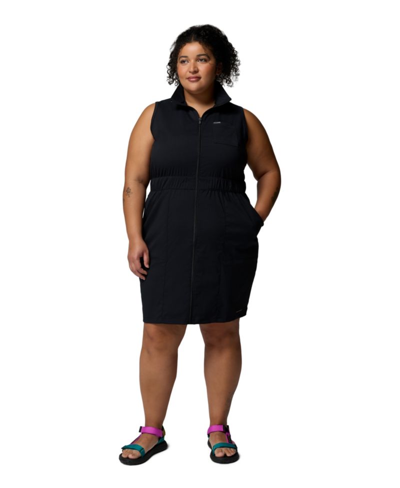 Plus Size Leslie Falls Collared Active Dress
