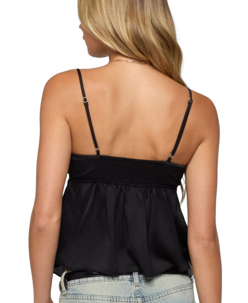 Women's Liby Spilt Front Babydoll Top