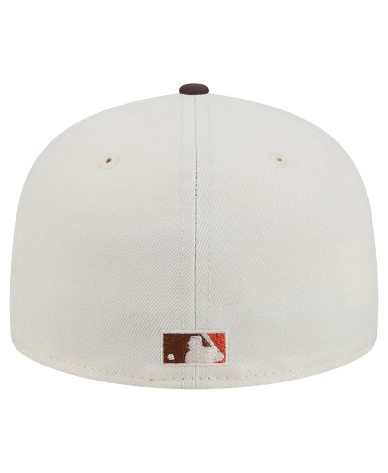 Men's Natural/Brown Houston Astros Pumpkin Spice 59FIFTY Fitted Hat