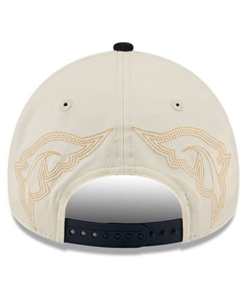 Men's Stone Minnesota Twins Western Stitch 9FORTY A-Frame Adjustable Hat
