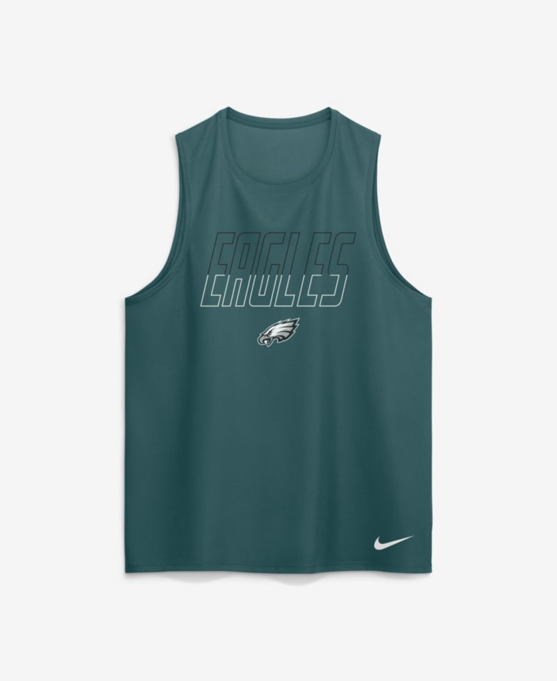 Men's Midnight Green Philadelphia Eagles Kickoff Miler Dri-FIT Tank Top