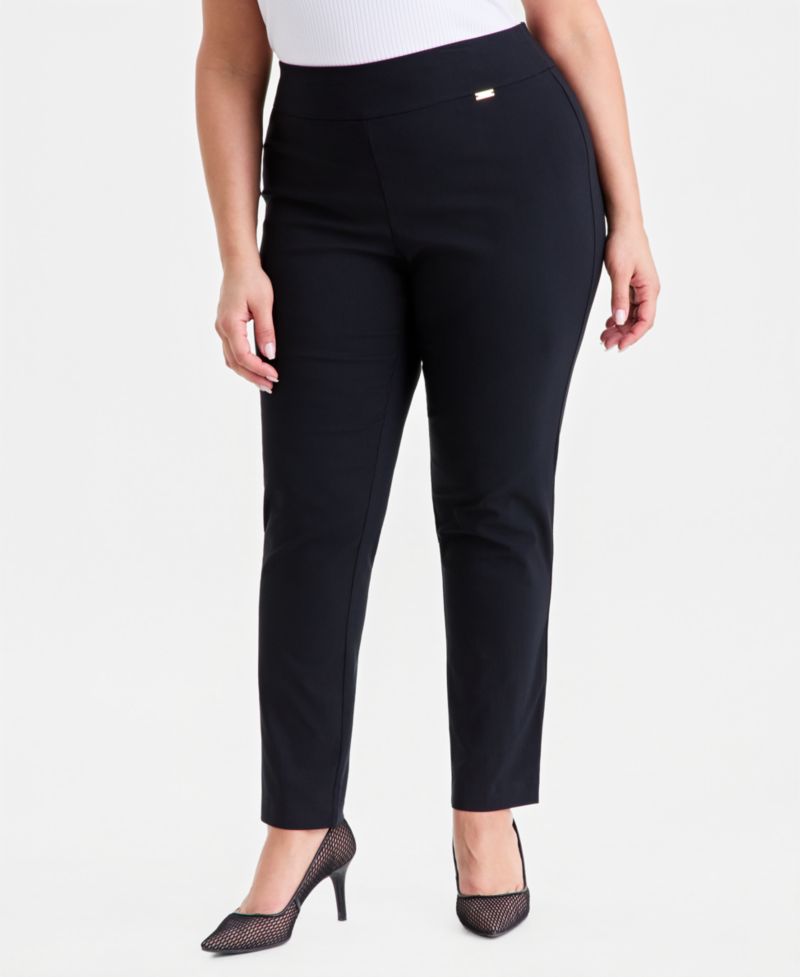 Plus Size Bengaline Skinny Pants