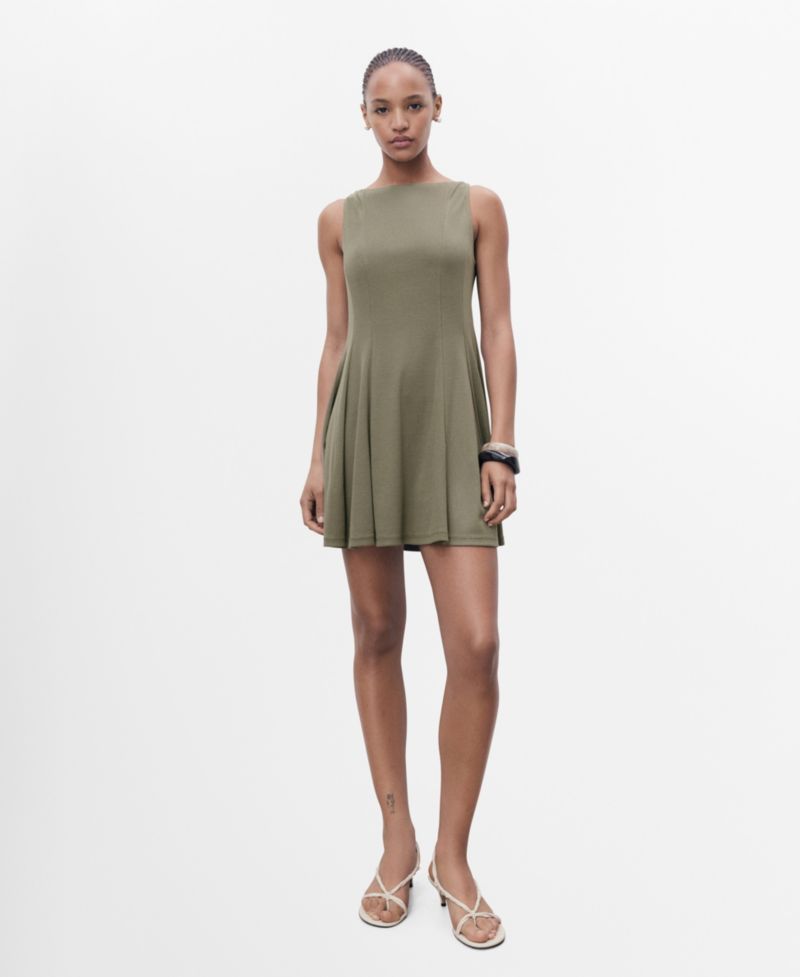 Women's Short Flared Dress