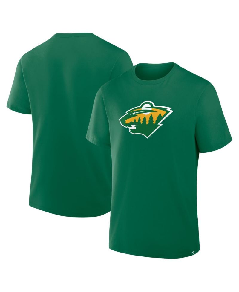 Men's Kelly Green Minnesota Wild Elevated Essential T-Shirt