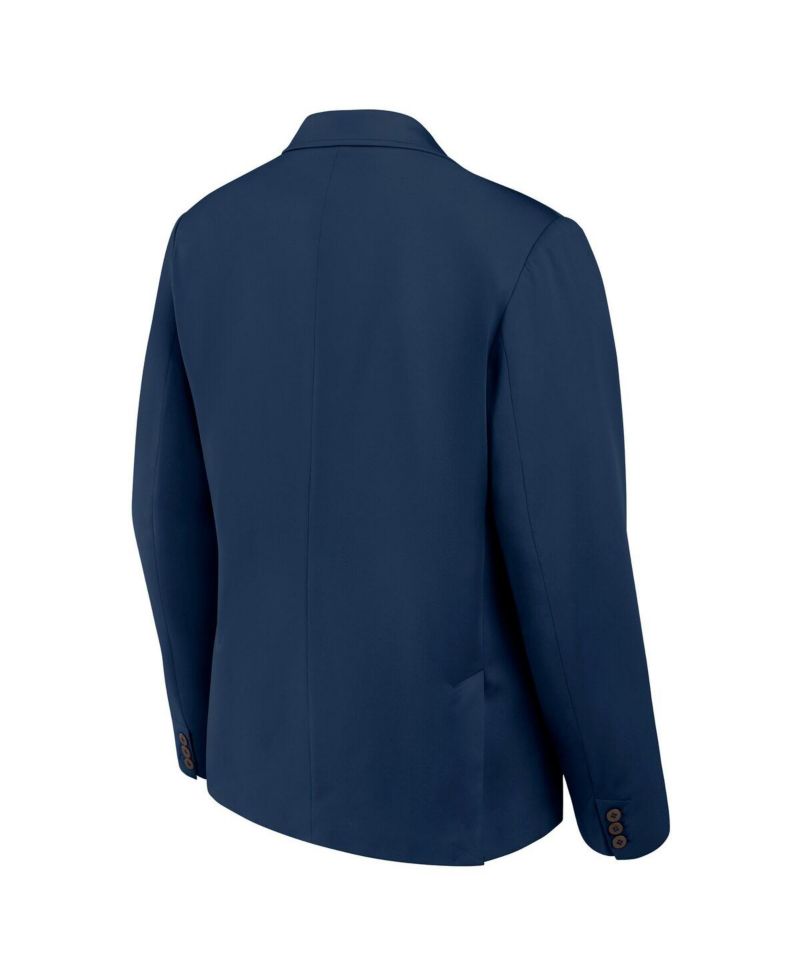 Men's Navy Chicago Bears Man-In-Motion Blazer