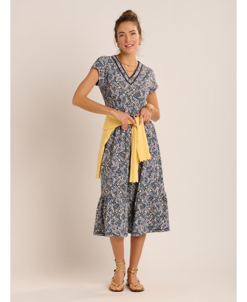 Women's Lucia Tiered Midi Dress