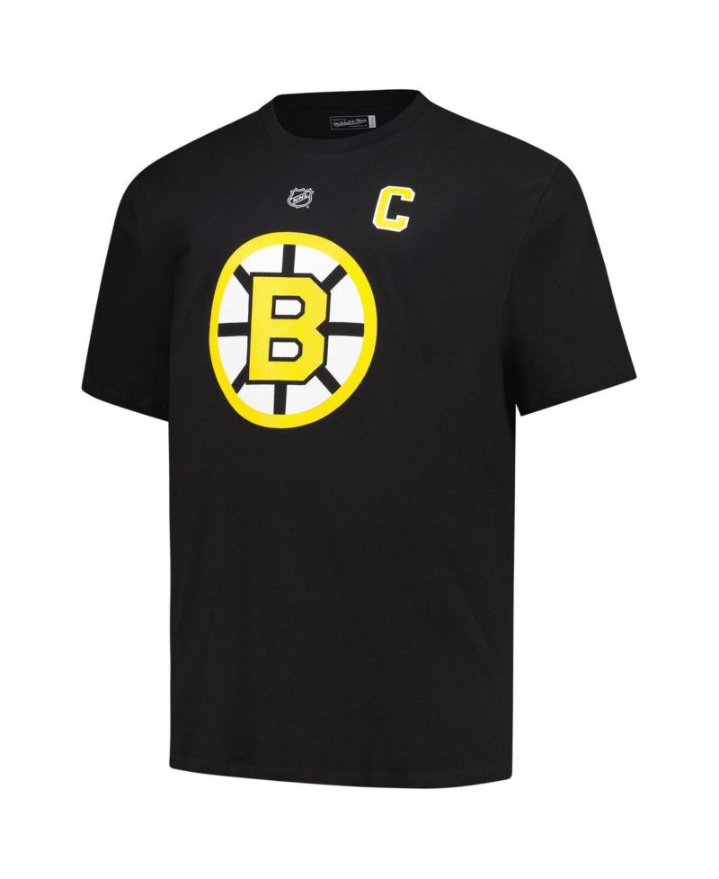 Men's Ray Bourque Black Boston Bruins Big & Tall Name & Number T-Shirt