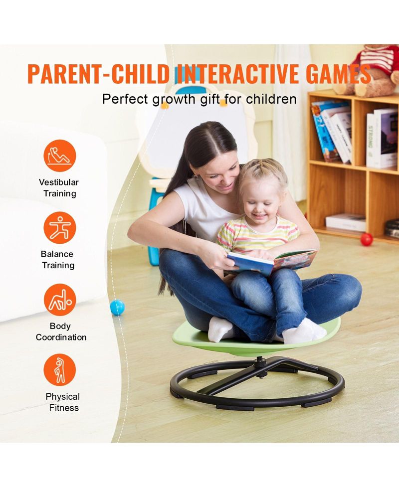 Kids Swivel Chair, 220 lbs Capacity, Sensory Spinning Chair, for Focus and Balance