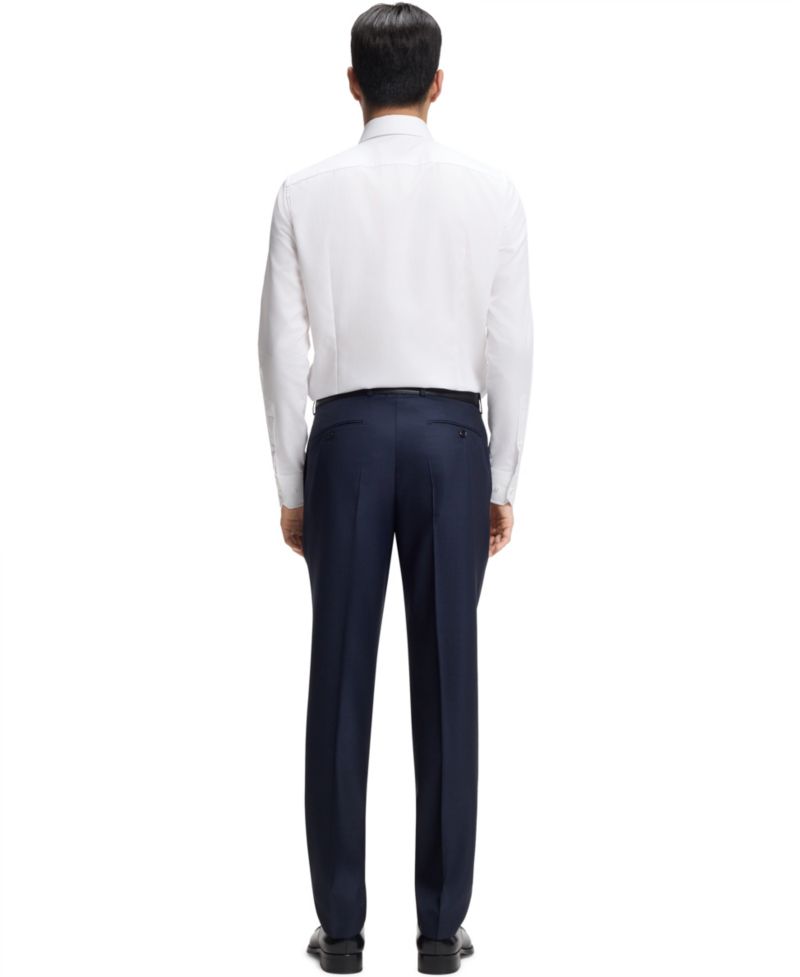 Men's Cotton Slim-Fit Dress Shirt