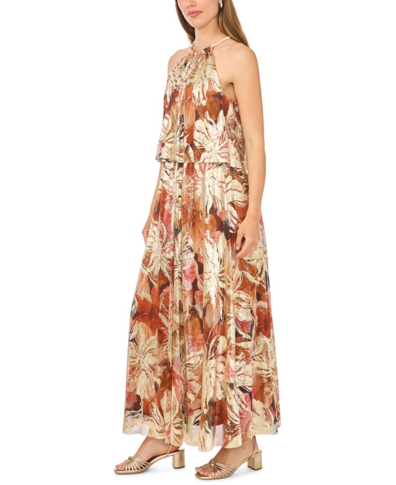 Women's Printed Maxi Dress