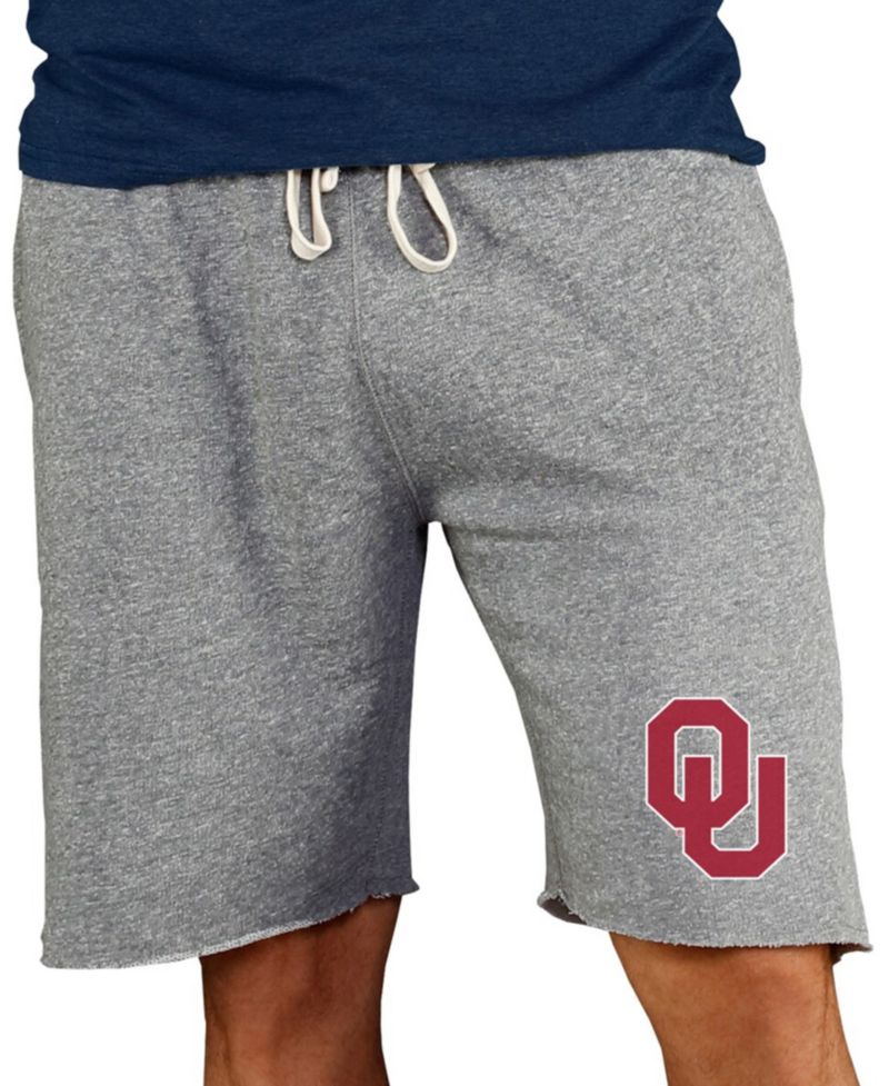 Men's Gray Oklahoma Sooners Mainstream Terry Shorts