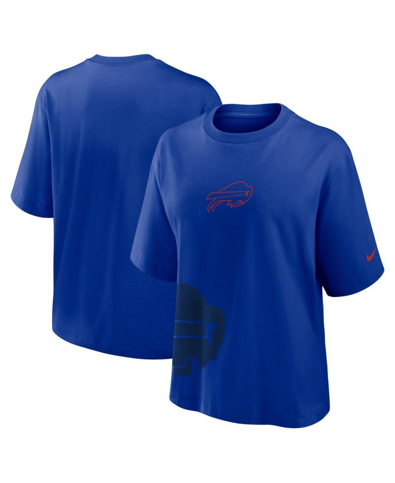 Women's Royal Buffalo Bills Boxy T-Shirt
